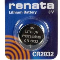 Renata CR2032 Coin Cell Battery - RNCR2032TS