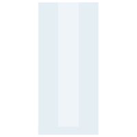 Jillson Roberts 48-Count Clear Cello Bags Available in 4 Sizes with Twist Ties, 5" x 11.5" x 3" Large