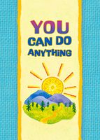Blue Mountain Arts Little Keepsake Book"You Can Do Anything" 4 x 3 in. Encouraging Pocket-Sized Gift Book Perfect for Birthday, Graduation, or"Thinking of You" Gift for Him or Her