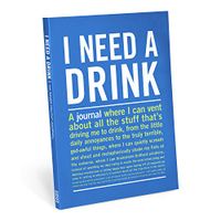 Knock Knock I Need A Drink Inner-Truth Journal (Large, 7 x 9.5-inches)