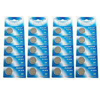 Eunicell CR2016 5000LC Lithium Blister Pack 3V 3 Volt Coin Cell Batteries (20 pcs)
