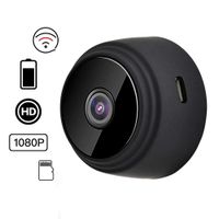 WiFi Camera Wireless HD 1080P Indoor Home Small Cam Security Surveillance Cameras Nanny Cam with Motion Detection Night Vision (White)