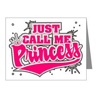 Note Card Just Call Me Princess with Crown