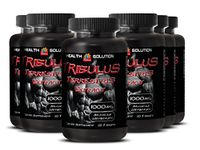 Tribulus Fruit Powder - TRIBULUS TERRESTRIS Extract 1000MG 60 Tablets - Boost Physical Performance (6 Bottles)