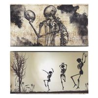 World Buyers Decorative Matches, 2 Boxes, Dancing Skeletons