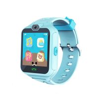 HelloPet Q30 Kid Waterproof Smart Watch Camera SOS Flashlight Anti Lost Cell Phone SmartWatch (Blue)