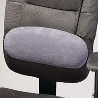Rolyan Lumbar Cushion, Cushion with Adjustable Strap for Lower Back Pain Relief, Lumbar Support, Backrest for Car Seat, Office Chair, Pillow for Posture & Comfortable Spine Position