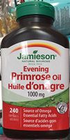 Jamieson Evening Primrose Oil 1000mg, 240 softgels