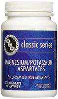 Advanced Orthomolecular Research AOR Magnesium Potassium Aspartates 60 mg Capsules, 120 Count