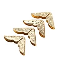 50pcs Scrapbooking Photo Mounting Corners Book Albums Menus Notebook Folder File Corner Protectors(C086 Brass)