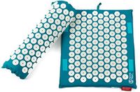 Blue Cotton Travel-Sized Acupressure Massage Mat with carry strap