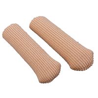 ROSENICE Toe Separators Pair of Fiber Silicon Bunion Protectors Correctors Size L