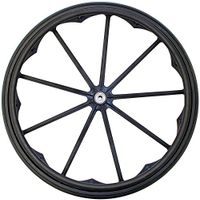 RW181P - (1 Pair) 24x1 Invacare/Drive 9 Spoke Mag Wheels with 2 1/8" Hub