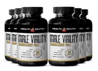L-arginine Supplement Booster - Male Virility 1300MG - Support Sexual Arousal (6 Bottles)