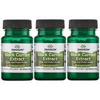 Swanson Black Currant Extract 200 mg 30 Veg Caps 3 Pack
