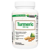 Nature's Wonder Turmeric 500mg Supplement, 180 Count