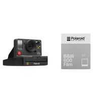Polaroid Originals OneStep 2 VF - Graphite (9009) & Polaroid Originals 4671 B&W Film for 600, White