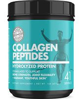 Collagen Peptides Protein Powder - Pure Hydrolyzed Collagen Peptide Powder Supplement for Men and Women - Promotes Radiant, Glowing & Youthful Skin, Bone Strength, Joint Flexibility - 1 Lb