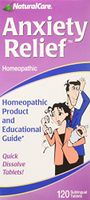 NaturalCare Homeopathic Anxiety Relief , 120 Sublingual Tablets