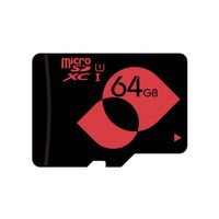 mengmi Micro SD Card Class 10 (C10) 64GB microSDXC UHS-I Memory Card with Free microSD Adapter for Drone/Wyze Cam/Dash Camera (64GB U1)