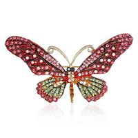 Elegant Metal Delicate Accessories Fashion Jewelry Women Gifts Brooch Pin Novelty Girls Girl Design Style Womans Decoration Accessory Stylish | color - pink