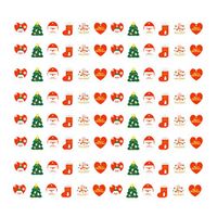 SUPVOX Christmas Kraft Paper Tags Gift Label Ribbon Xmas Tree Snowman Socks Merry Christmas Element Hanging Sign Pendant Tags