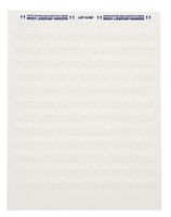 Brady LAT-17-361-2.5 1" Width x 1" Height, B-361B Self-Laminating Polyester, Matte Finish White/Translucent Laser Printable Label (Pack of 2500)