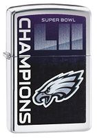 Zippo NFL Super Bowl LII Philadelphia Eagles Pocket Lighter
