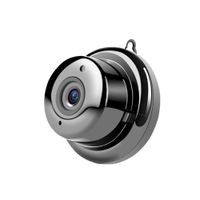 Mini Spy Camera Wireless Hidden Home WiFi Babysitter Camera for Home, Office Surveillance Recorder, Compatible with Android/iOS App (Black)