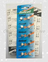 (100) AG5 LR754 393 SR754 Alkaline Battery