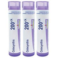 Boiron Colocynthis 200ck, 80 pellets, homeopathic Medicine for Abdominal Cramps Improved by Bending Over, 3 Count