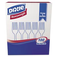 Dixie Foodservice Dix Fh207 C-Polysty Hvy Wt Frk 7.1 3In Whi 10/100 DIX FH207