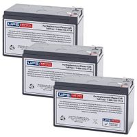 12V 7Ah F2 Sealed Lead Acid (SLA) Replacement Battery Set for TRX Personal Transporter Electric Scooter