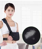 WAOBE Medical Arm Sling Swathe Brace Reinforced Immobilizer Broken Arm The Comfortable and Breathable Fabric Velvet Shoulder Pads Fracture Shoulder Breathable and Breathable Fabric, L