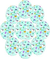 Dexcom G6 Precut Llama Party Design Adhesive Patches - 10 Pack