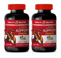 Liver Supplements for Men - Liver Support Complex 1200 MG - Dietary Supplement - eleuthero Supplement - 2 Bottles 200 Capsules