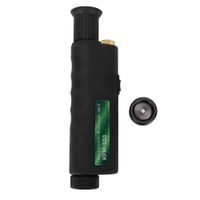 Taidda Fiber Microscope, Durable Reliable Handheld Optical Fiber Microscope Inspection Mini 200X 400x Magnification 2.5mm Adaptor for Inspecting Fiber Terminations