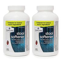 Member's Mark Stool Softener Docusate Sodium 100mg (2 Bottles (1200 softgels))