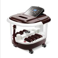 YD Foot Massager Foot Spa and Massager with Heater LED Pedicure Foot Bath with Infrared Heat and Magnetic Therapy for Foot Care Foot tub