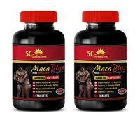 Men Sexual Health Supplement - MACA Plus Complex - Male Enhancement - maca with Ginseng - 2 Bottles 120 Tablets