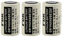 FDK CR14250SE 14250 1/2 AA 3V Lithium Hign Capacity 3 Batteries