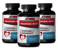 Cholesterol Pills - Cholesterol Relief - Immunity Booster - 3 Bottles 120 Capsules