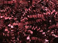 Burgundy Crinkle Cut Paper Shred 10 lb Box ~ Spring-fillÂ Shred - WRAPS-ZF10BU