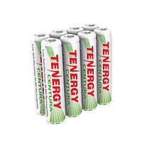 Tenergy Centura AAA NIMH Rechargeable Battery 800mAh Low Self Discharge Triple A Battery Pre-Charged AAA Size Batteries Pack for Solar Lights/Remote Control/Toys/Flashlight/Mice (8 PCS)