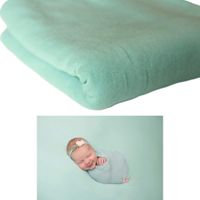 Solid Posing Fabric Backdrop, Photography Prop, 2 Yards, 25 Available Colors (Mint)
