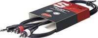 Stagg 3ft. Y Cable - Mini Stereo Phone Plug / 2 x Male RCA