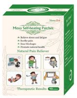Moxa-HOT Moxa Self-Heating Patches (Pack of 10), Moxibusion Patches, Natural Pain Relieving Patches, Therapy Patches