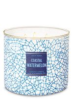 Bath & Body Works Coastal Watermelon 3 wick Scented Candle 14.5 oz / 411 g