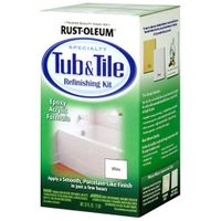 Rust-Oleum 7860519 Tub and Tile Refinishing 2-Part Kit, White