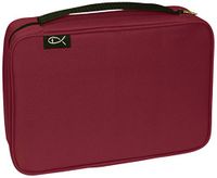 Divinity Boutique Bible Cover Basic Burgundy - Large (21427)